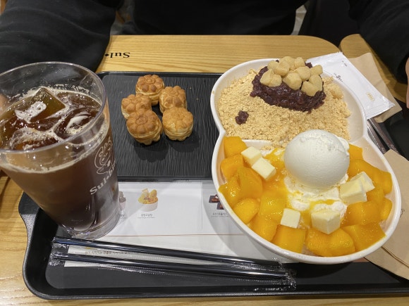 설빙 북한강점 이미지