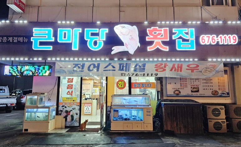 큰마당 횟집 이미지