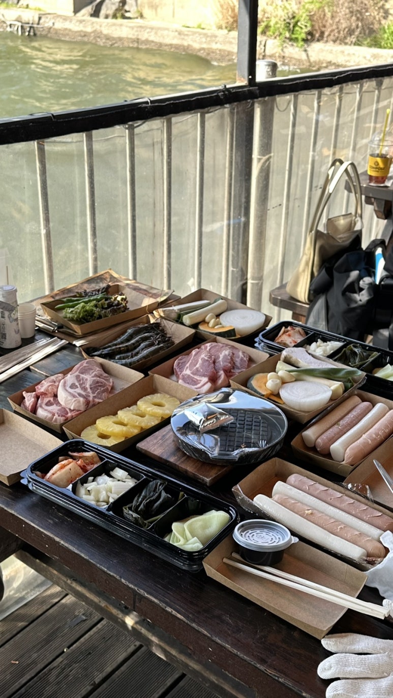 선상바베큐 이미지