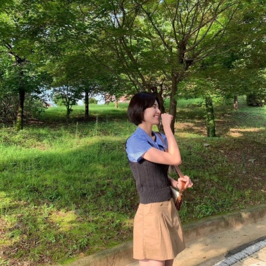 규리헤어라인 이미지