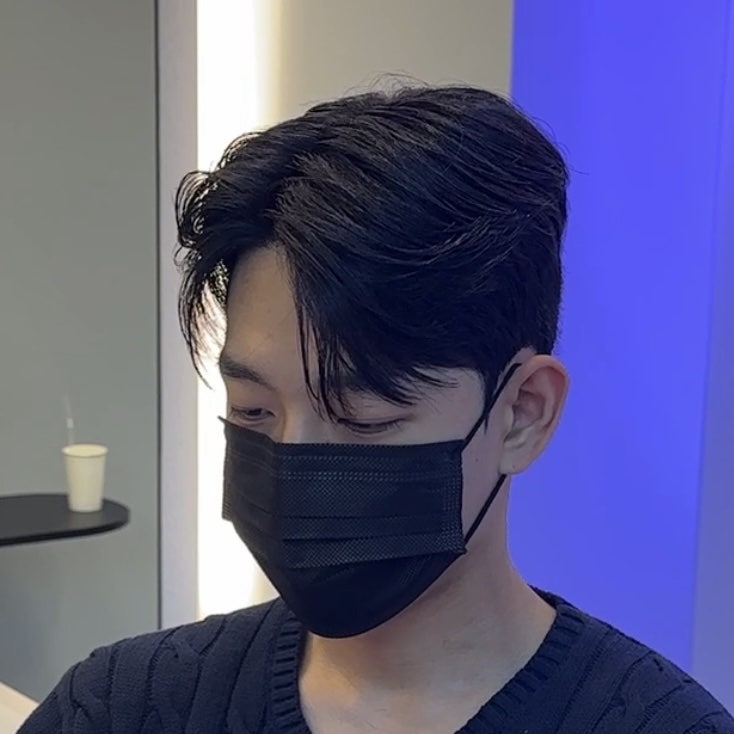격이다른남자머리 이미지