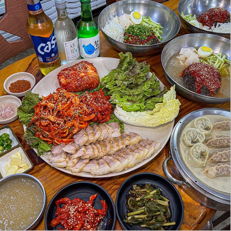 천하장사냉면굴전문 이미지