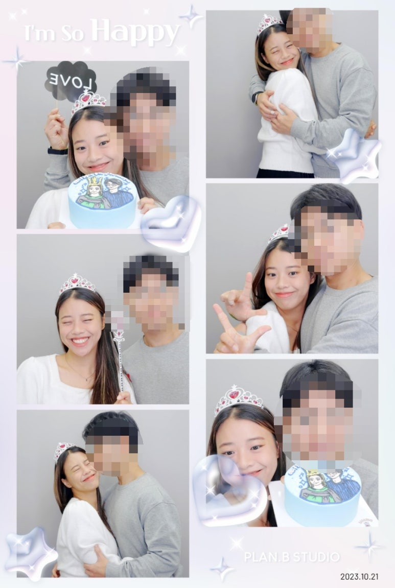 보라곰케이크 이미지