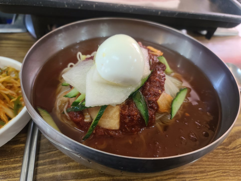 진주밀면 이미지