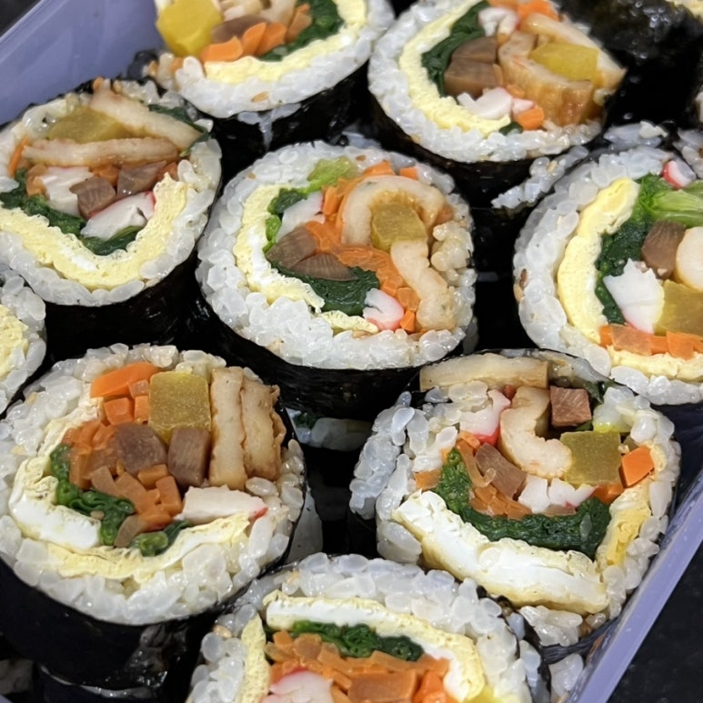 이맛 국수 김밥 이미지