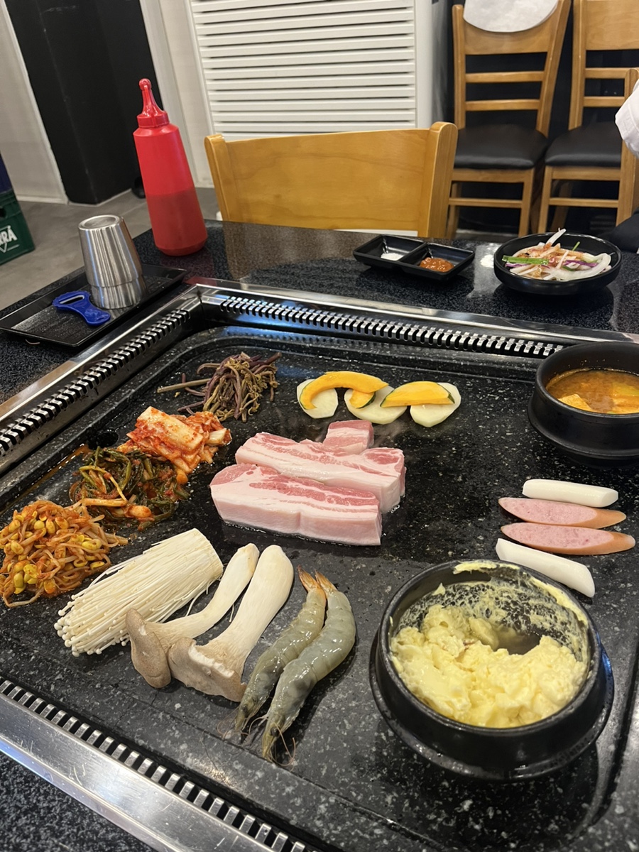 왕돌판구이한판목포 이미지