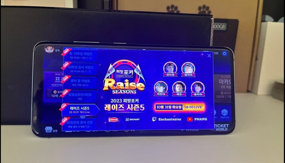 레이즈홀덤 이미지