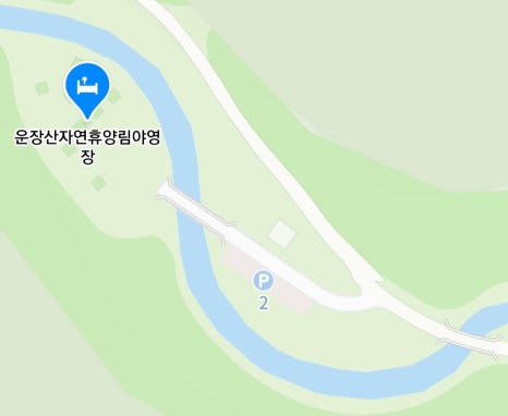 국립운장산자연휴양림 야영장 이미지