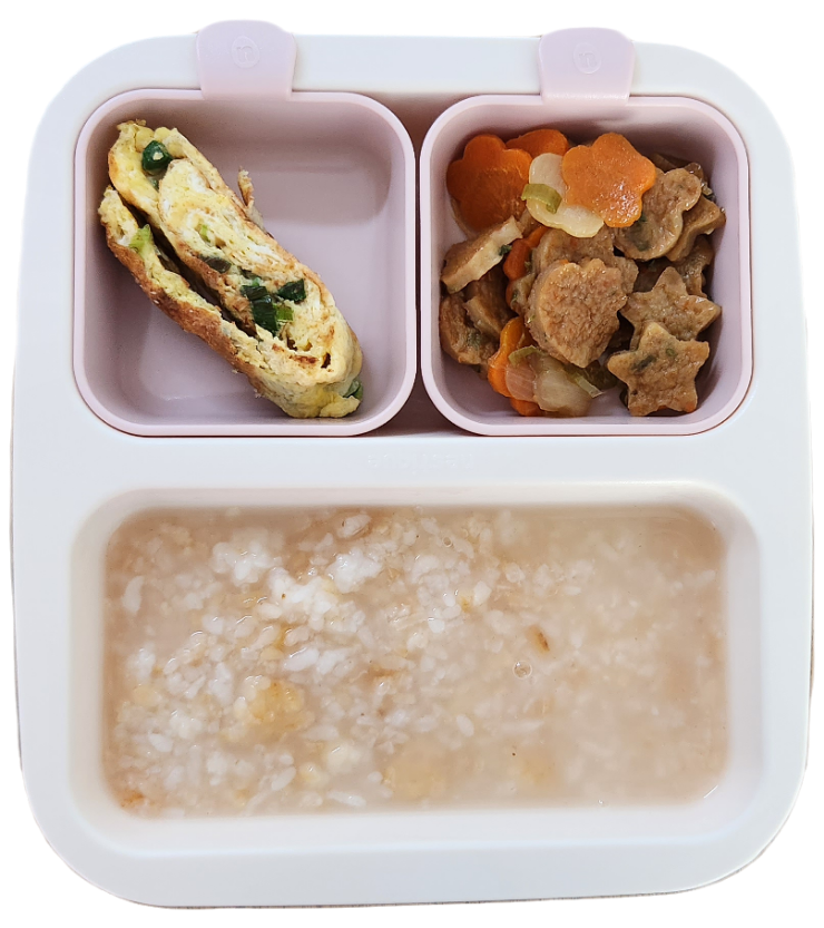 아침(애)누룽지 이미지
