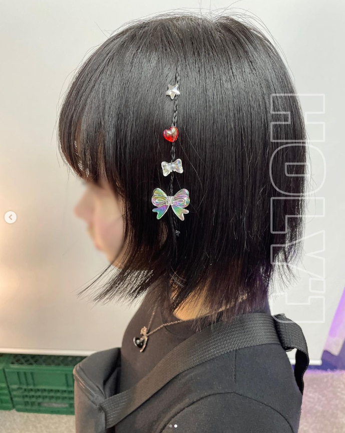 홀리제이붙임머리 이미지