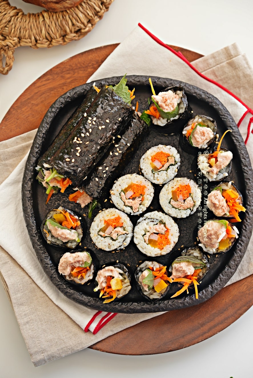 해바라기꼬마김밥 이미지