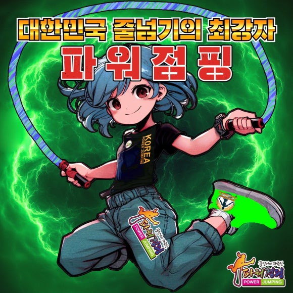 한국파워점핑줄넘기 이미지