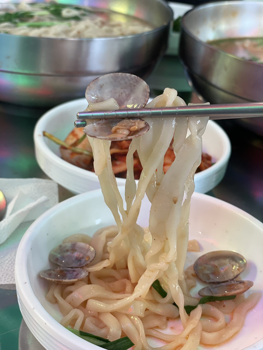 미주싱싱바지락칼국수 이미지