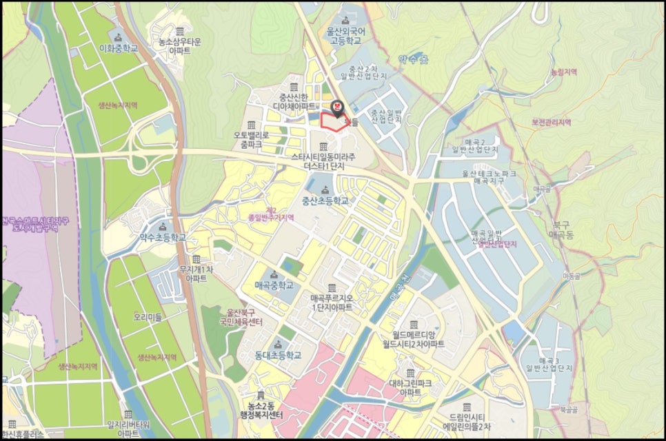 일동 방향 이미지