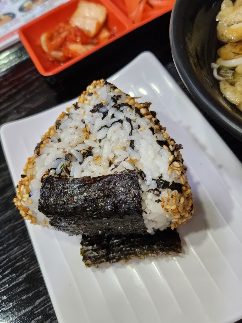 오니기리와 이규동 마린시티점 이미지