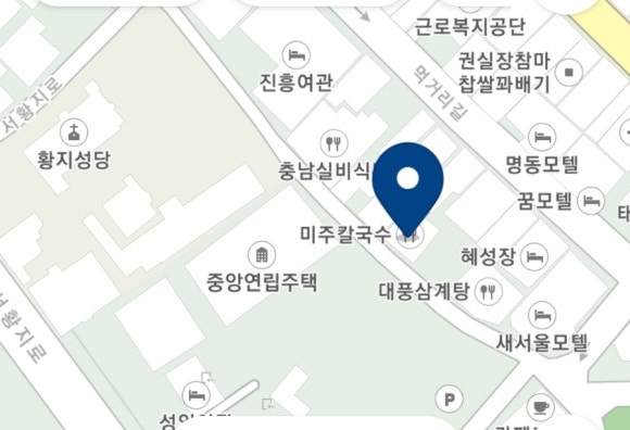 미주칼국수 이미지