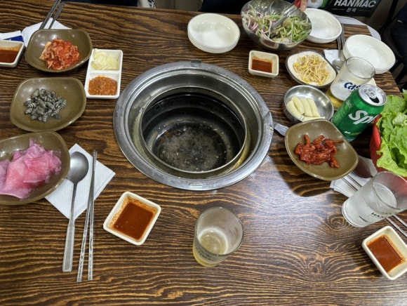 불타는뒷고기 이미지