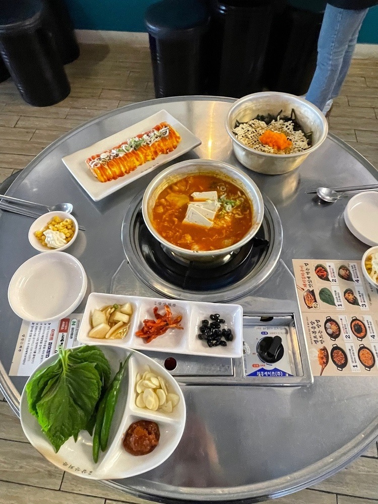 옛날김치찌개랑부대랑 이미지