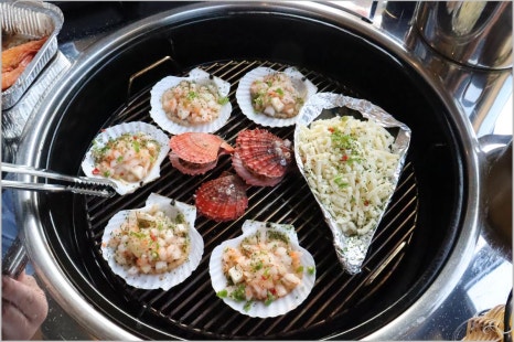 수정조개구이 이미지