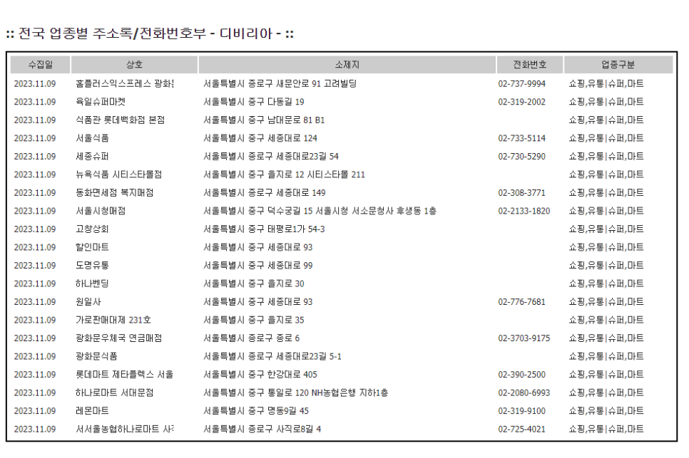 뉴금성마트 이미지