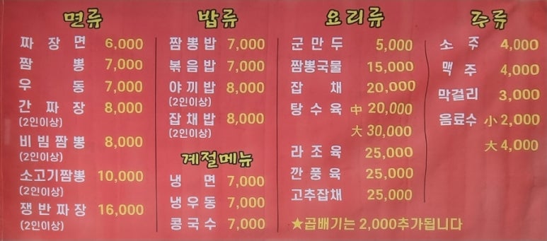 고제반점 이미지