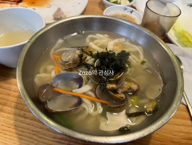 산동칼국수 이미지