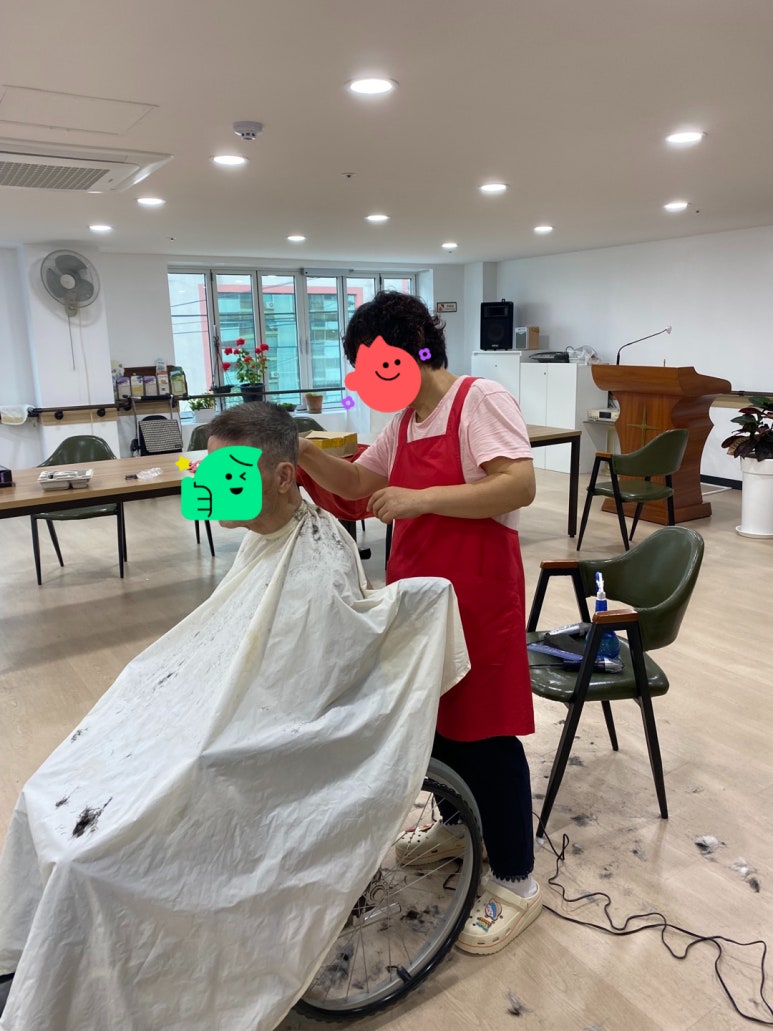 봄꽃헤어 이미지