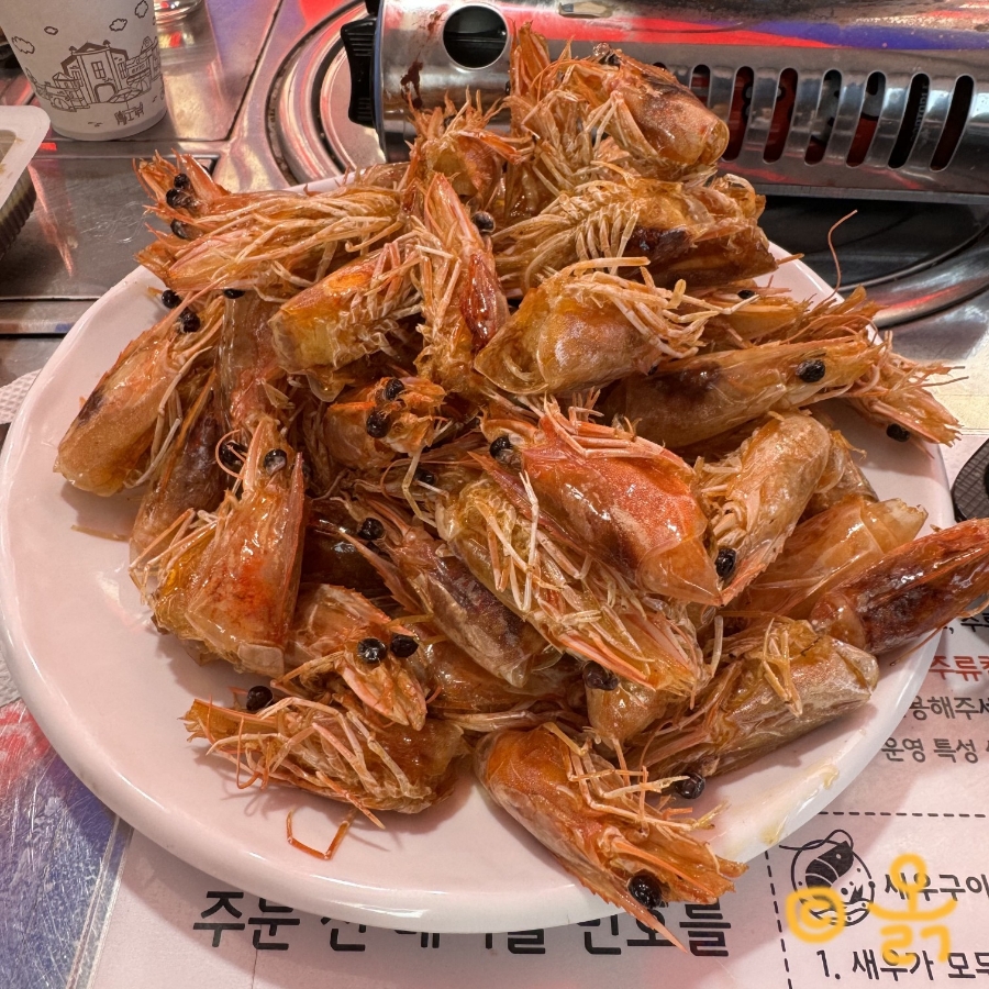 공룡고기&새우 이미지