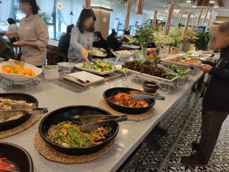살림클래식채식뷔페 이미지