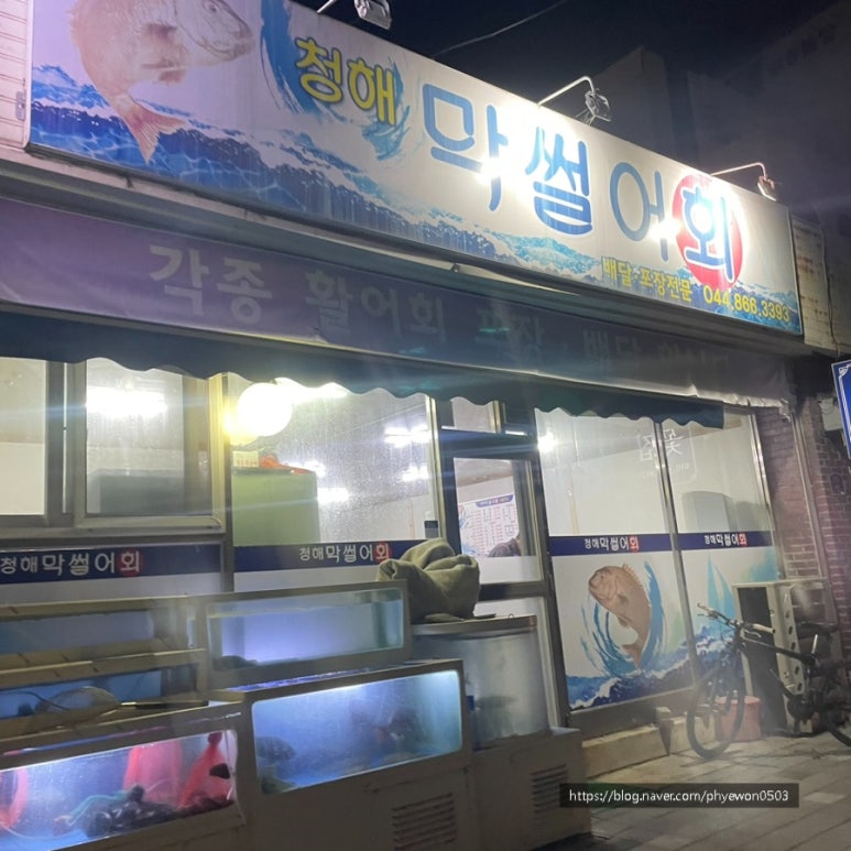 청해막썰어회 이미지