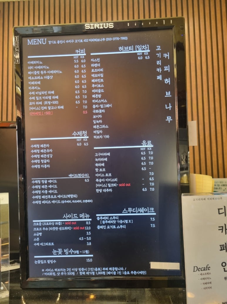 커피허브나무 이미지