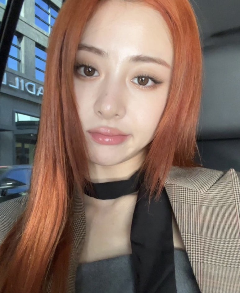 민오렌지헤어 이미지
