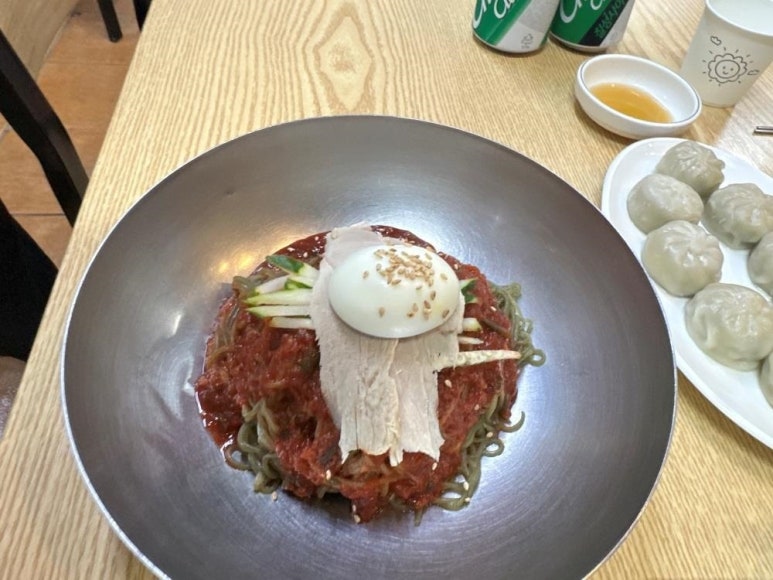 전통밀면 이미지