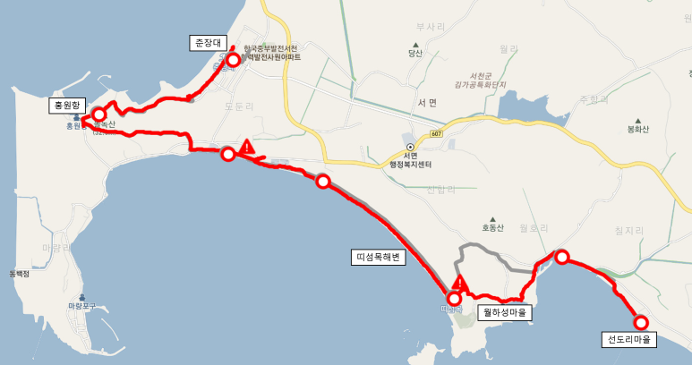 서해랑길 58코스 이미지