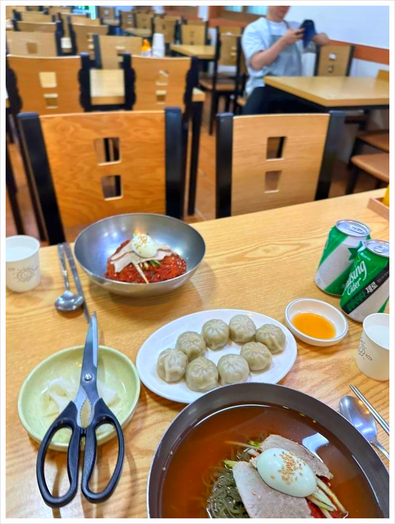 전통밀면 이미지