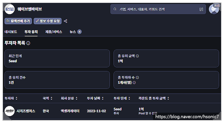 웨이브앤바이브 이미지