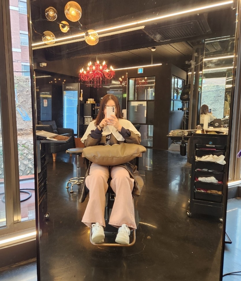 신승원컷앤컷홍대붙임머리 이미지