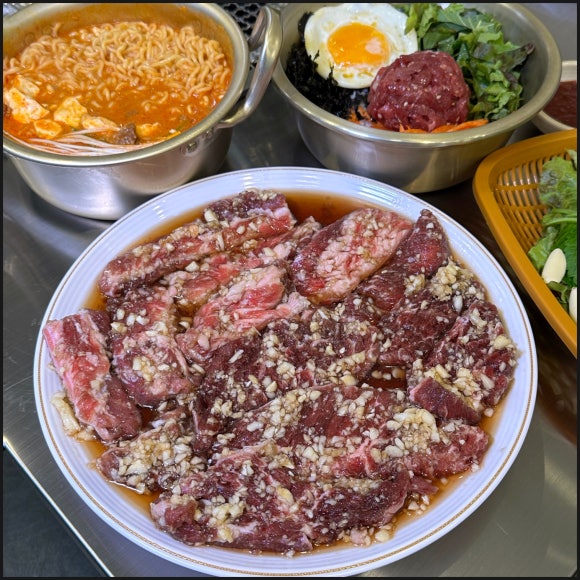 우정상차림 이미지