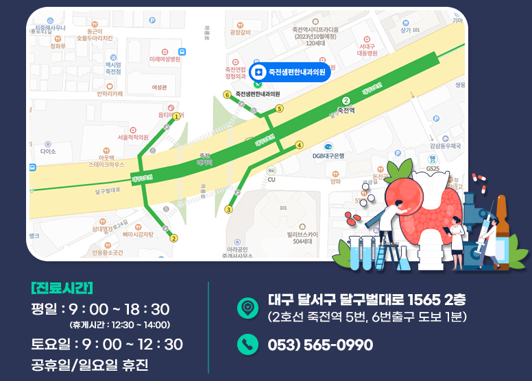 죽전샘편한내과의원 이미지