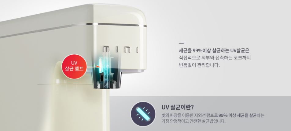 매직케어정수기 이미지