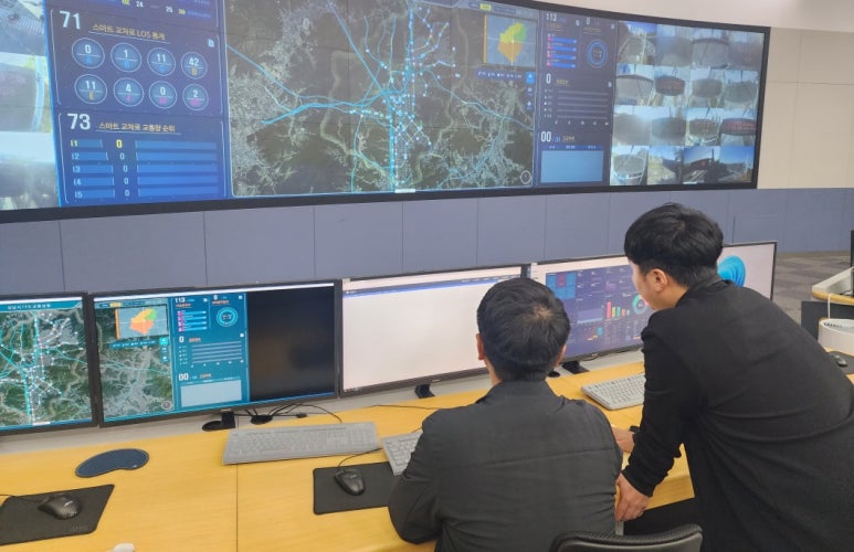 지능형교통시스템(ITS) VMS 이미지