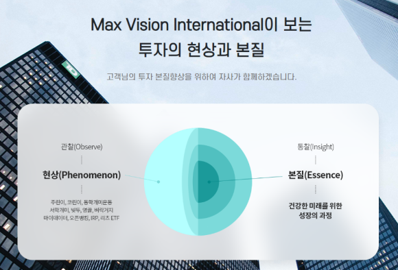 맥스 인터내셔날(Max international) 이미지