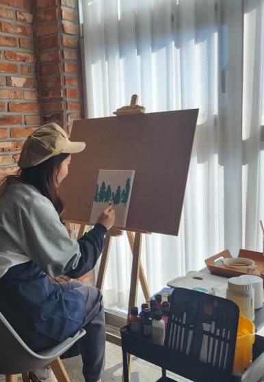예쁜천사 드로잉카페 이미지