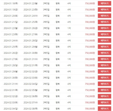 스카이항공투어 이미지