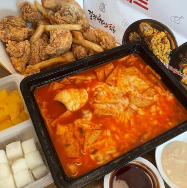 걸작떡볶이치킨 이미지