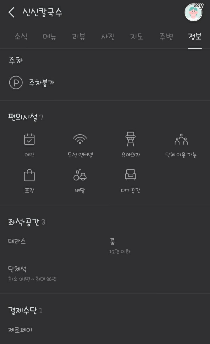 신신칼국수 이미지