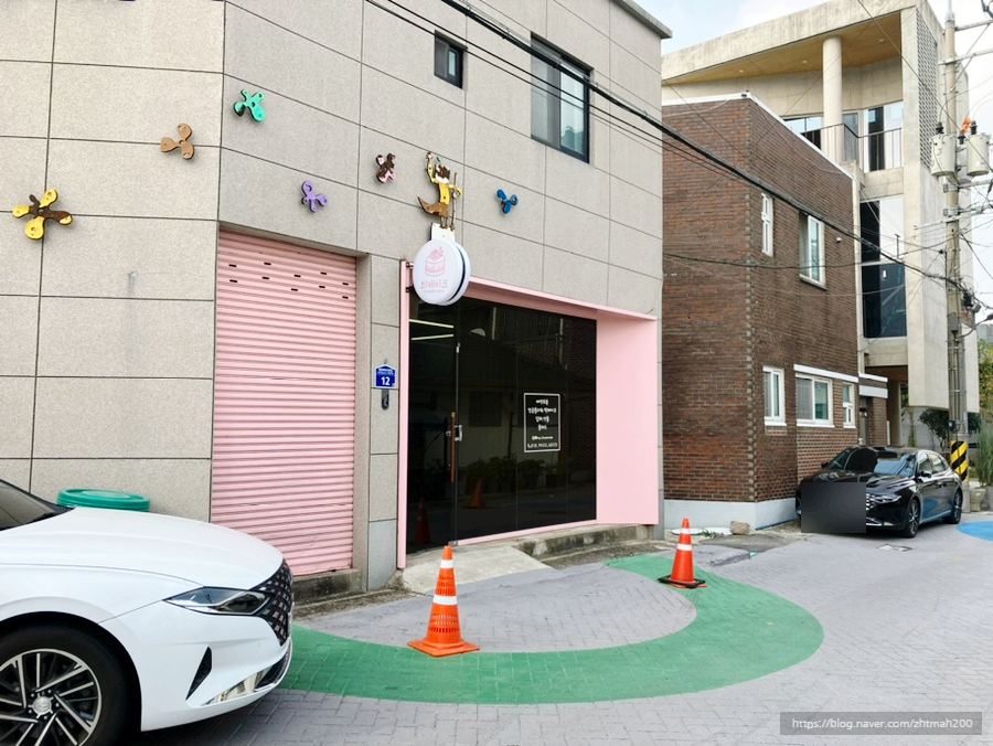 희플라워케이크 이미지