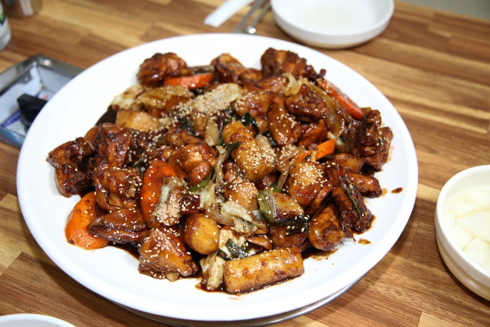 시골찜닭 이미지
