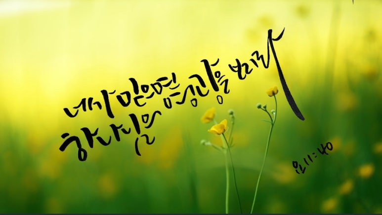 피오피캘리글씨천국 이미지