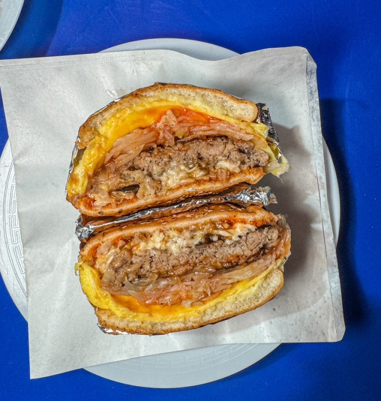 맛깡패버거 이미지